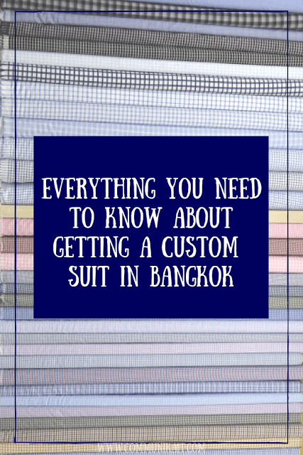 Everything You Need To Know About Getting A Custom Suit In Bangkok