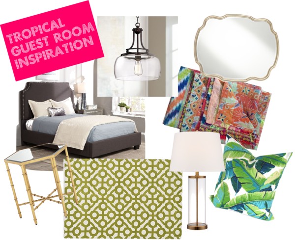 Tropical Guest Room Inspiration